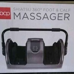 Shiatsu 360° Foot & Calf Massager - Black and Gray